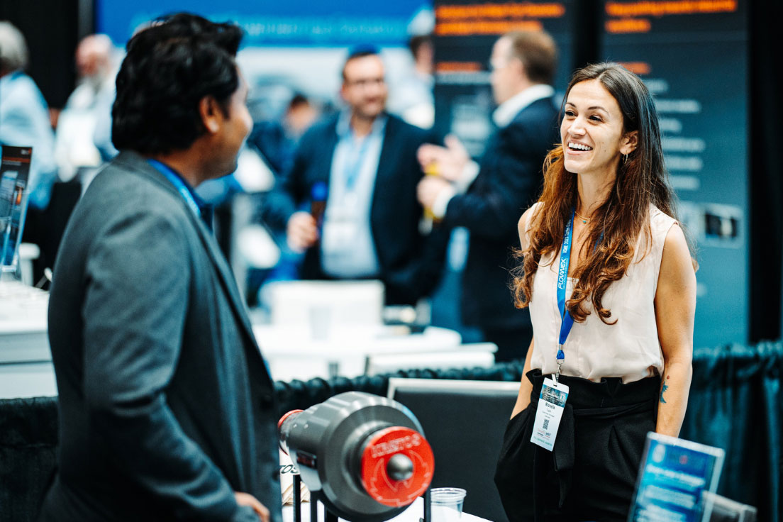 Attendees at a conference